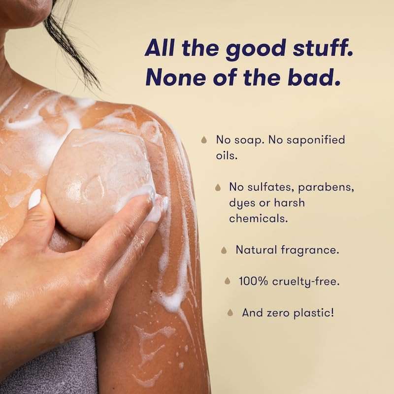 HIBAR - Exfoliate Body Bar & Soothe Shampoo Bar - Plastic, Soap and Paraben Free - Image 6
