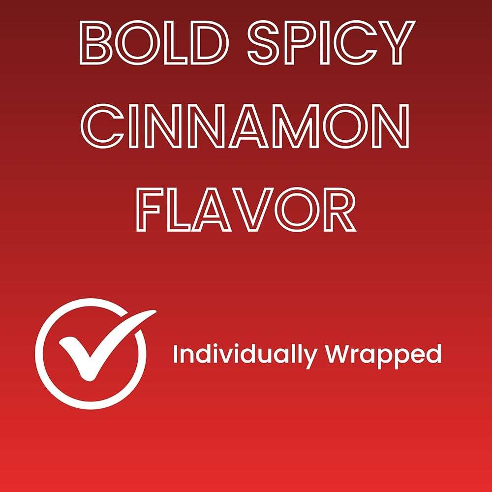 Hot Cinnamon Candy, Spicy Cinnamon Hard Candy Individually Wrapped, Bulk 24 Ounce - Image 4