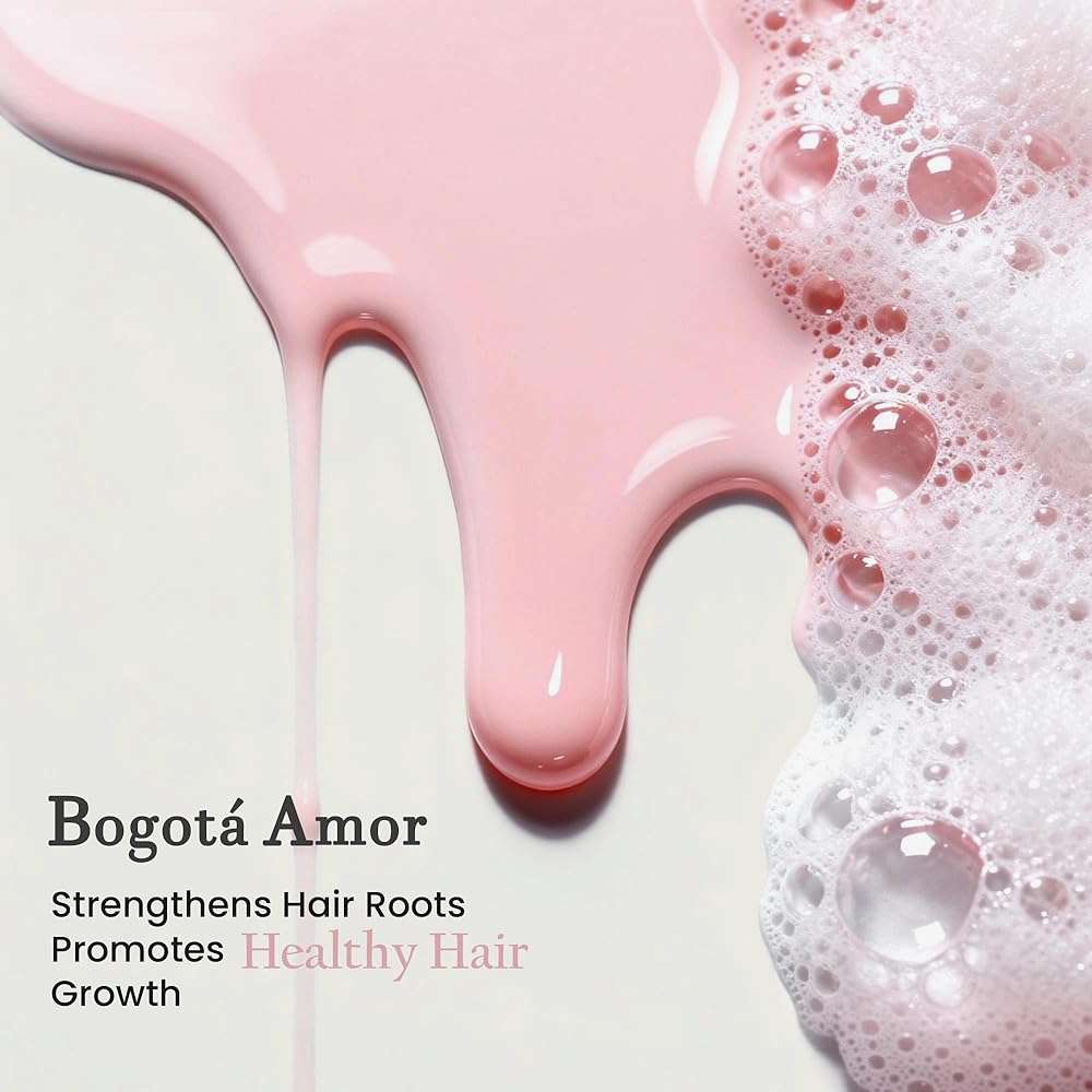 Moisturizing Shampoo and Conditioner Set, Boasts Hair Thickening with Batana Oil, Strengthens Hair Roots & Hydrates Scalp, For All Hair & Scalp Types, Paraben Free & Color Safe, Pink Rose Fragrance - Image 3