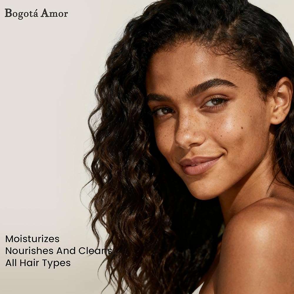Moisturizing Shampoo and Conditioner Set, Boasts Hair Thickening with Batana Oil, Strengthens Hair Roots & Hydrates Scalp, For All Hair & Scalp Types, Paraben Free & Color Safe, Pink Rose Fragrance - Image 4