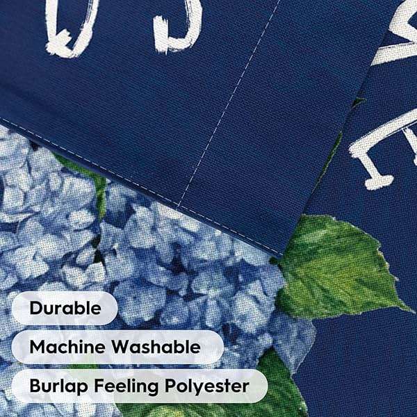 AVOIN colorlife Hydrangea Spring Summer Garden Flag 12x18 Inch Double Sided Outside, Seasonal Floral Welcome Yard Outdoor Flag - Image 7
