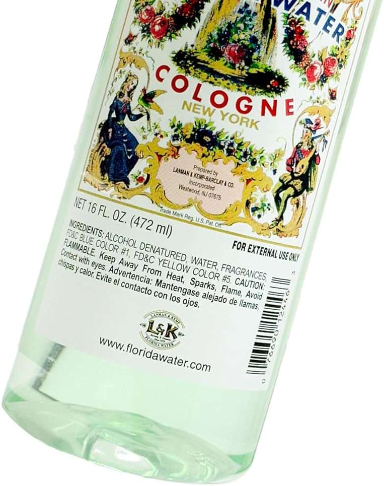 Lanman & Kemp Florida Water, 16 Fl Oz, Pack of 3, Floral Lemon Scent, Unisex - Image 3