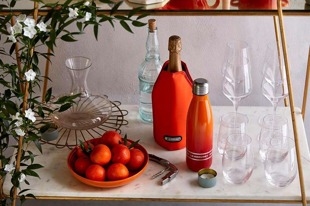 Le Creuset Wine Cooler Sleeve, Flame - Image 3