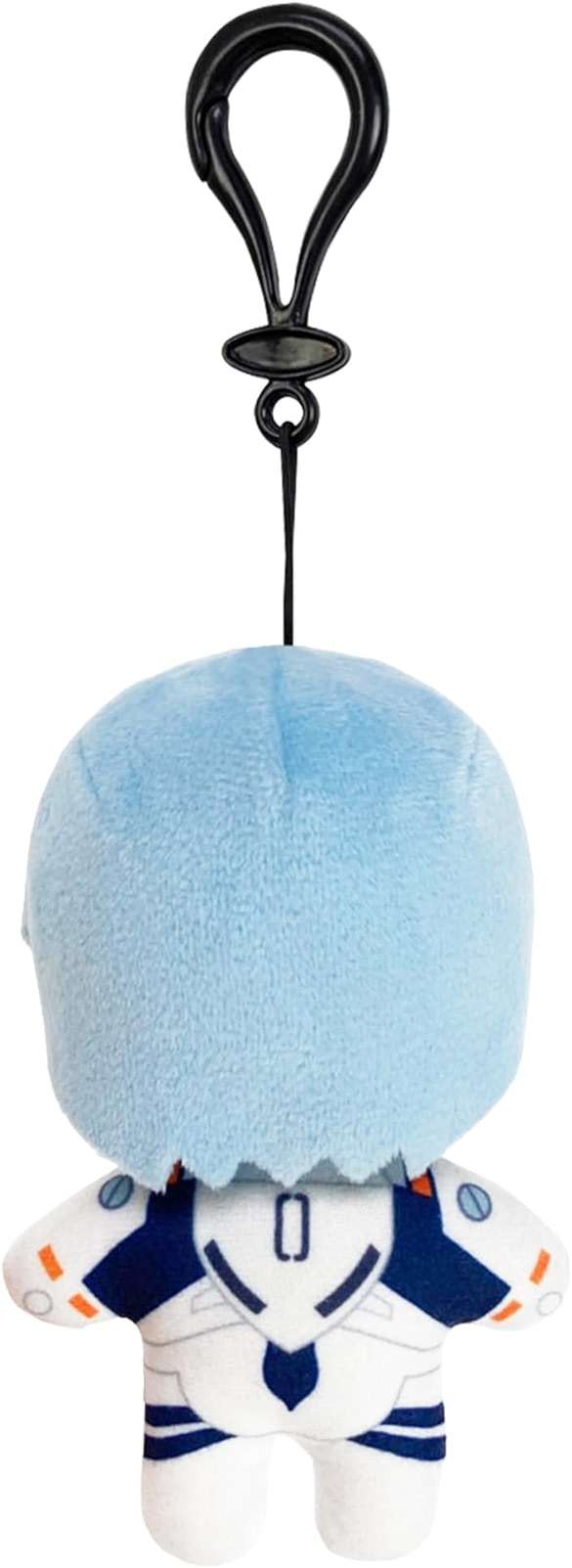 Great Eastern Entertainment Evangelion New Movie - Rei Ayanami Plug Suit Mini Plush w/Spring Clip 4.5" H - Image 3