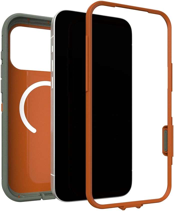 OtterBox iPhone 17 Pro Max Defender Series Pro XT Clear Case - Realtree - Green Camo - Tough, Rugged & Durable iPhone Case, Snaps on MagSafe - Image 4