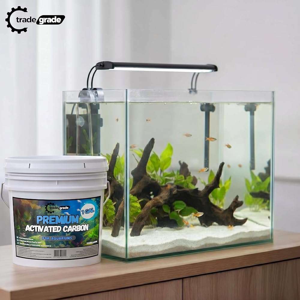 TradeGrade Premium Activated Carbon (1 Gallon) Granular Charcoal Filter Media for Aquariums & Water Purification - Image 4