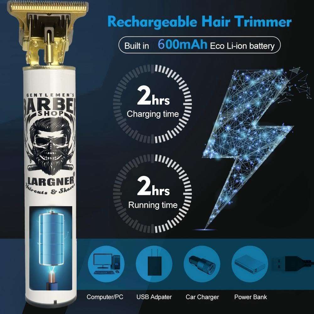Hair Clippers for Men - Clippers and Hair Trimmers Set, Barber Clippers, Cordless Electric Clippers and Trimmers with Box, Professional Hair Clippers for Men Gifts - Image 6