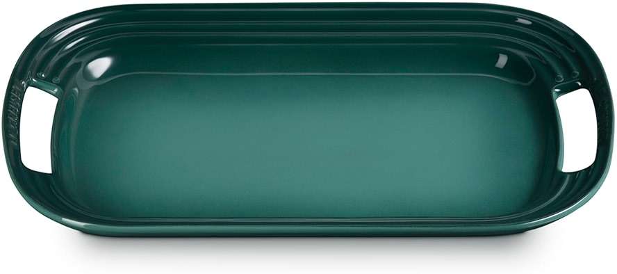 Le Creuset Stoneware Serving Platter, 14 in., Artichaut - Image 1