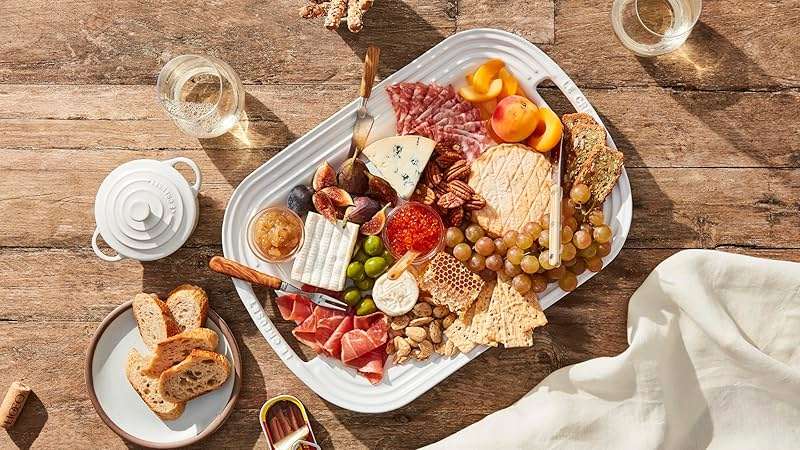 Le Creuset Stoneware Serving Platter, 14 in., Artichaut - Image 2