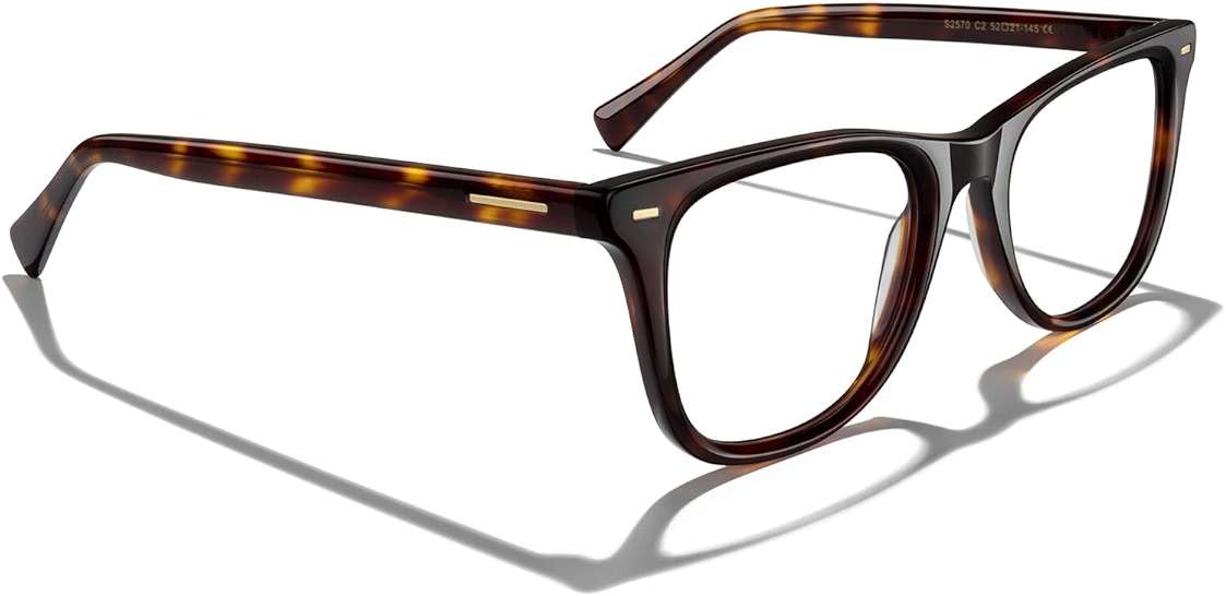 MERRY'S Square Reading Glasses for Men Women Blue Light Blocking Lightweight Full Frame Computer Readers - Image 5