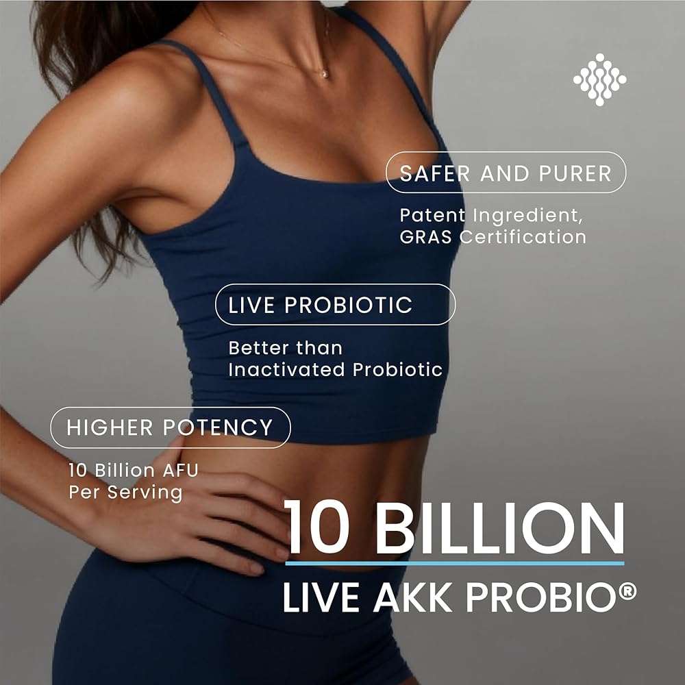 60Billion Akkermansia Muciniphila with Salidroside, Rhodiola, Bifidobacterium, Supports GLP-1 Production Naturally, Delayed Release, Advanced Gut Health, Appetite & Craving Control, 30 Servings - Image 4
