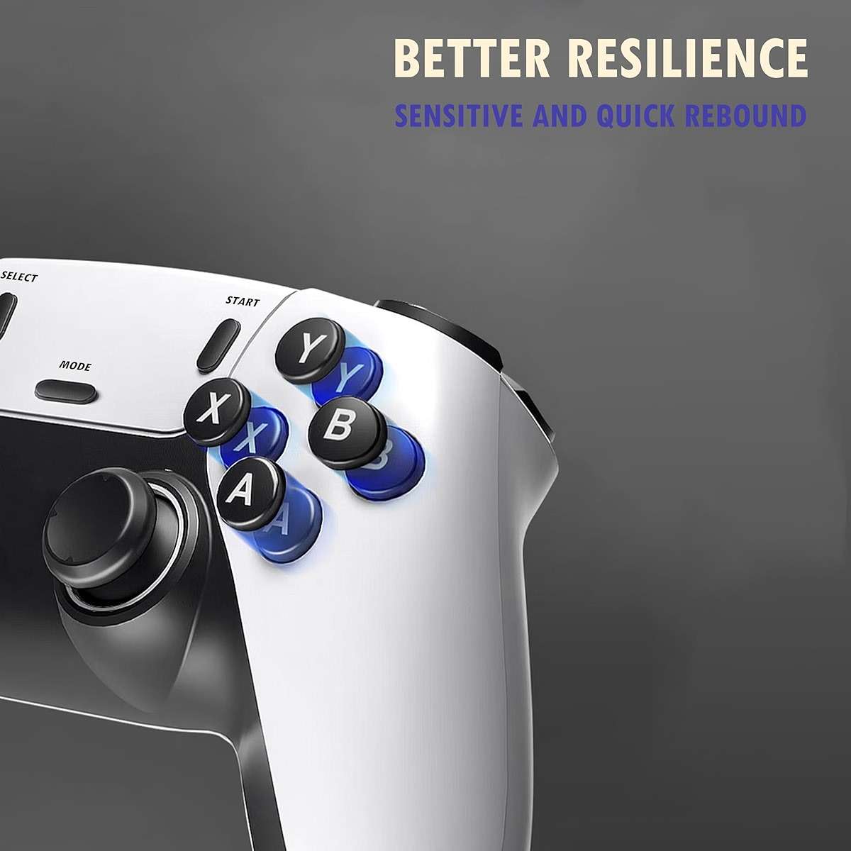 Wireless Retro Game Console Stick with 40000+ Games, Video Game Console 23+ Emulators Classic Games, 4K HDMI Output for TV, Plug & Play Retro Gaming Stick with Dual 2.4G Controllers - Image 4