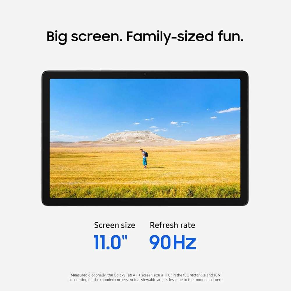 Samsung Galaxy Tab A11+ 8GB RAM, 256GB Storage, Optimized Performance, Long Lasting Battery, Expandable Storage, Large Display, Dolby Atmos Speakers, AI Assist, Slim, Light, 2 Year Warranty, Gray - Image 5