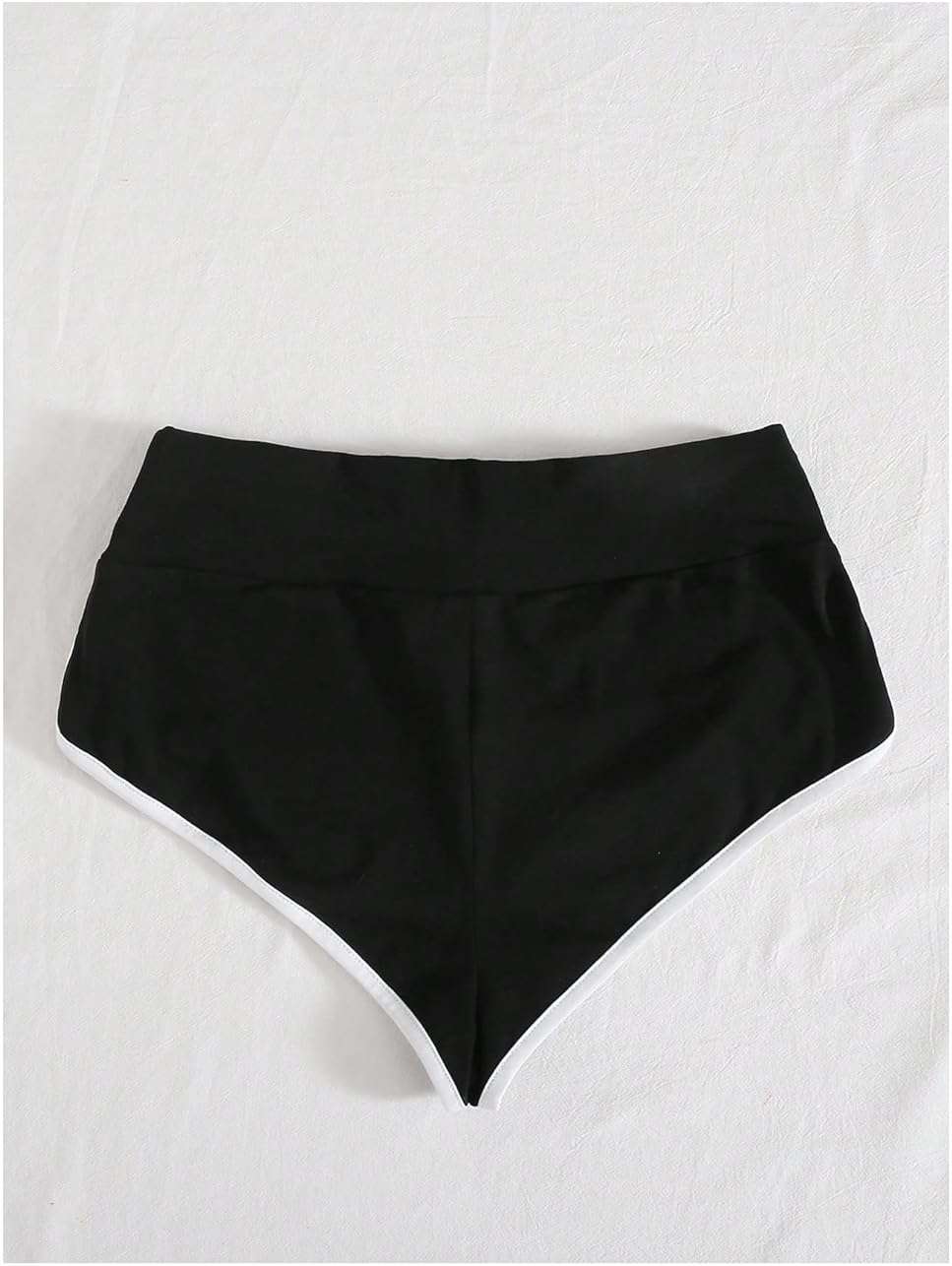 SHENHE Women's Workout Yoga Booty Shorts High Waist Retro Cheeky Dolphin Shorts - Image 3