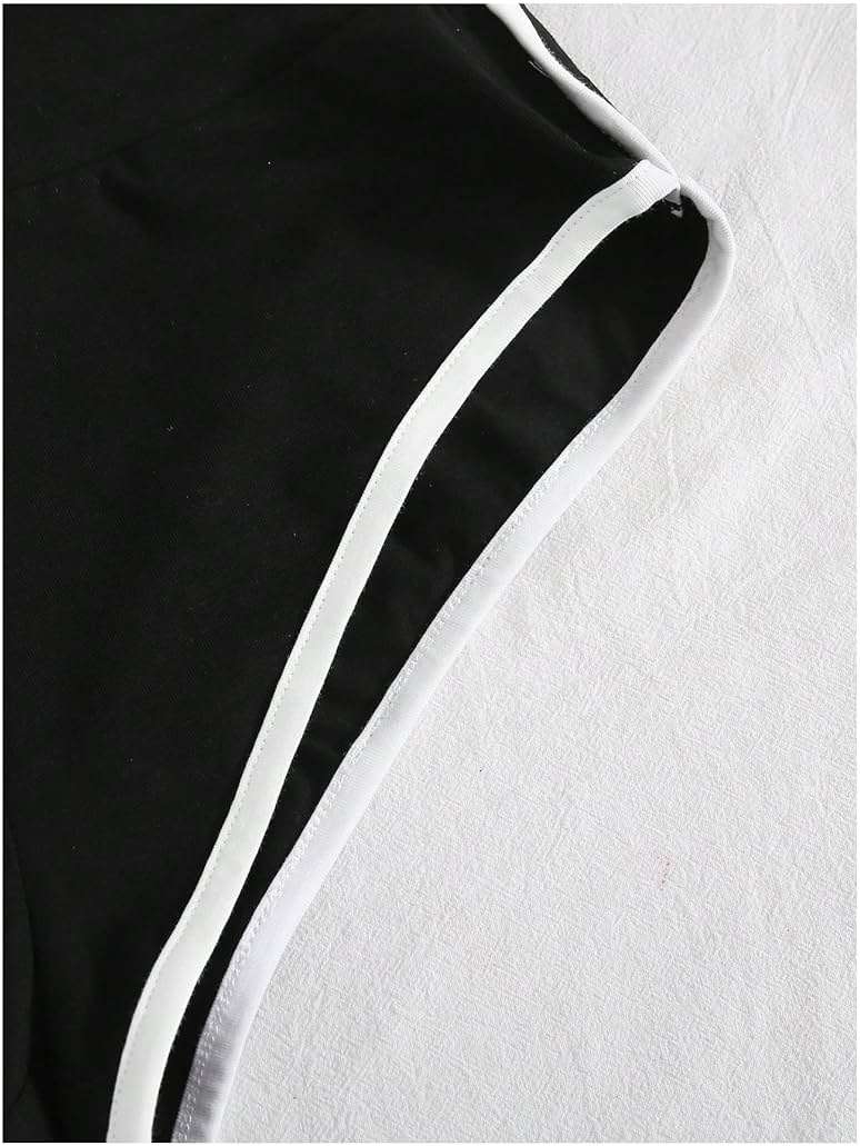 SHENHE Women's Workout Yoga Booty Shorts High Waist Retro Cheeky Dolphin Shorts - Image 5