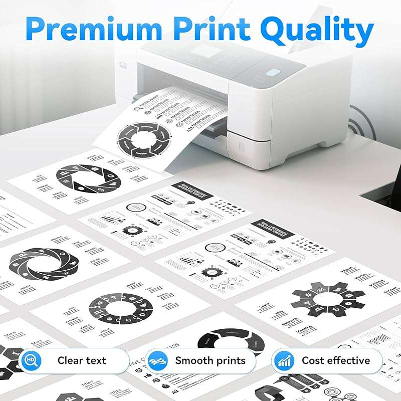 58X Toner Cartridge Black CF258X Toner Compatible with HP 58X 58A CF258X CF258A CF258 Ink Cartridge with Chip for Laserjet MFP M428fdw M428dw M428fdn Pro M404n M404dn M404dw M404 Printer(2 Pack) - Image 4