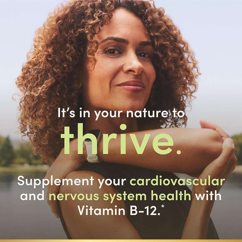 Nature's Bounty Vitamin B12 5000 mcg Sublingual Liquid,Cardiovascular Health & Cellular Energy Support,2 Fl Oz,(Pack of 3) - Image 4
