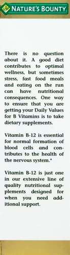 Nature's Bounty Vitamin B12 5000 mcg Sublingual Liquid,Cardiovascular Health & Cellular Energy Support,2 Fl Oz,(Pack of 3) - Image 8