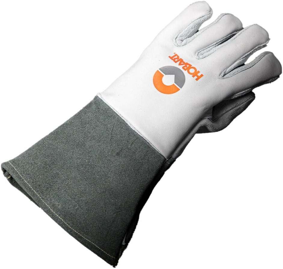 Hobart Heavy Duty MIG/Stick Welding Gloves for Men and Women - Heat Resistant Leather Welding Gloves with Kevlar Stitching - XL Size - Professional Welder Accessories & Equipment - Image 3