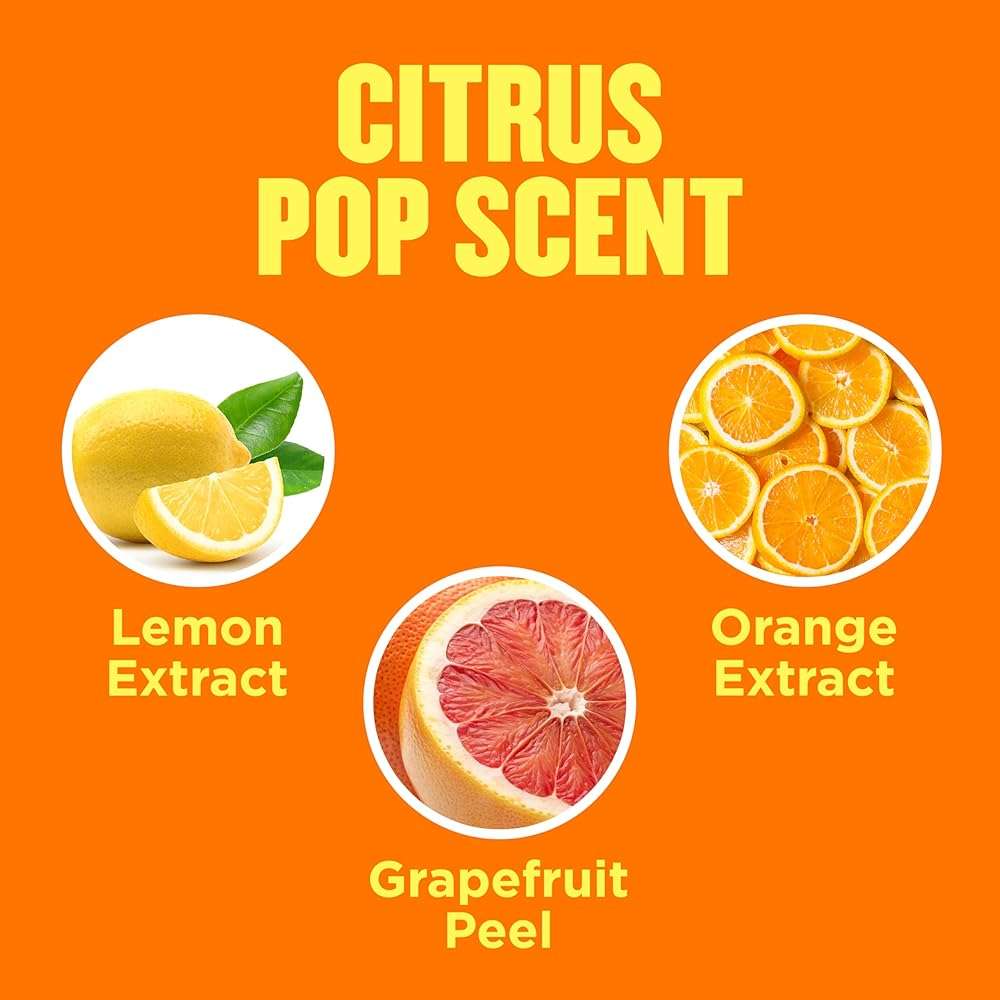 Gold Bond Citrus Pop Glowing Hand Cream Set with Vitamin C to Help Visibly Brighten and Green Tea to Help Protect Skin from Environmental Stressors, Vibrant Citrus Pop Scent, 3 oz, 4 pk - Image 4