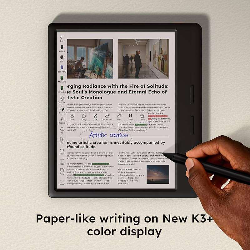 Musnap Ocean C 64GB+4GB 7” Color eBook Reader Supports Handwriting, 7” Color E-Ink Paper Tablet with Long Battery Life for Reading and Writing (Not Included Musnap Stylus Pen) - Image 4
