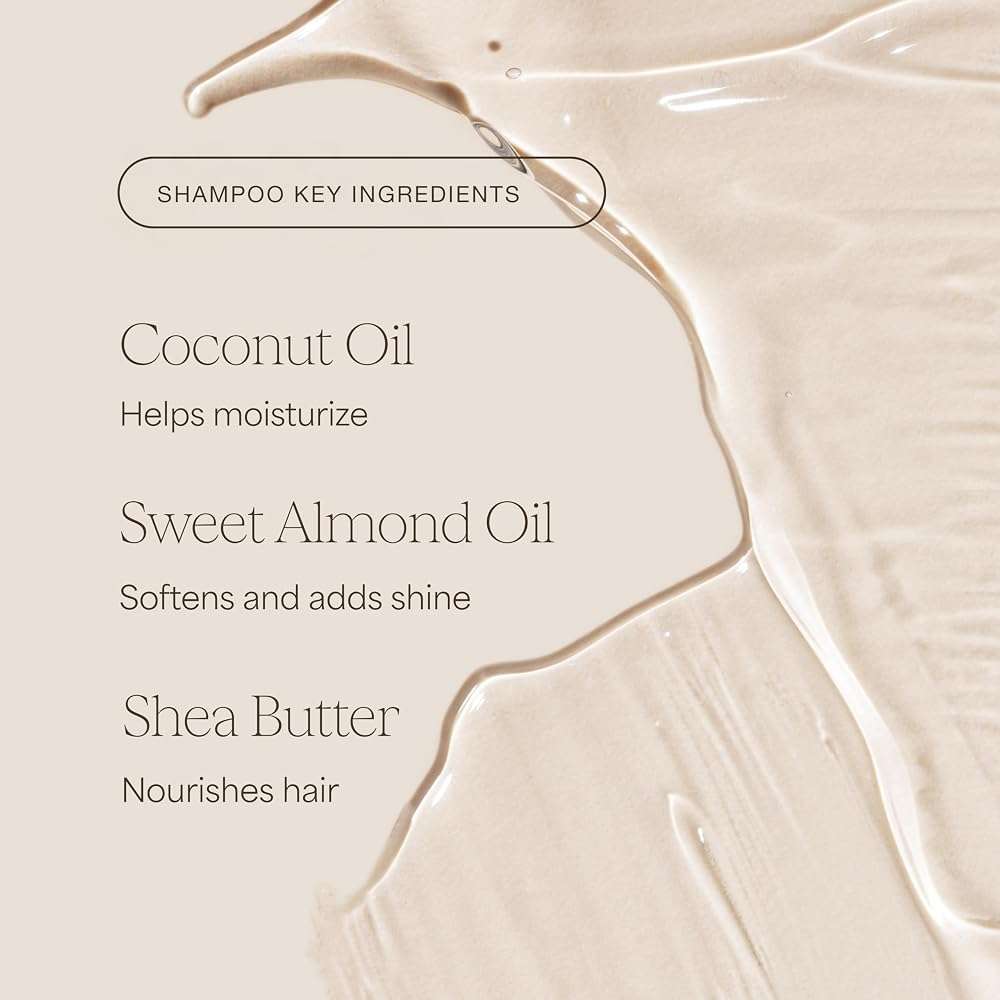 Raw Sugar The Moisture Smoothie Shampoo and Conditioner with Coconut Oil, Agave, & Sweet Almond Oil, Hydrates & Nourishes Dry Hair, Formulated without SLS/SLES or Parabens - Image 4