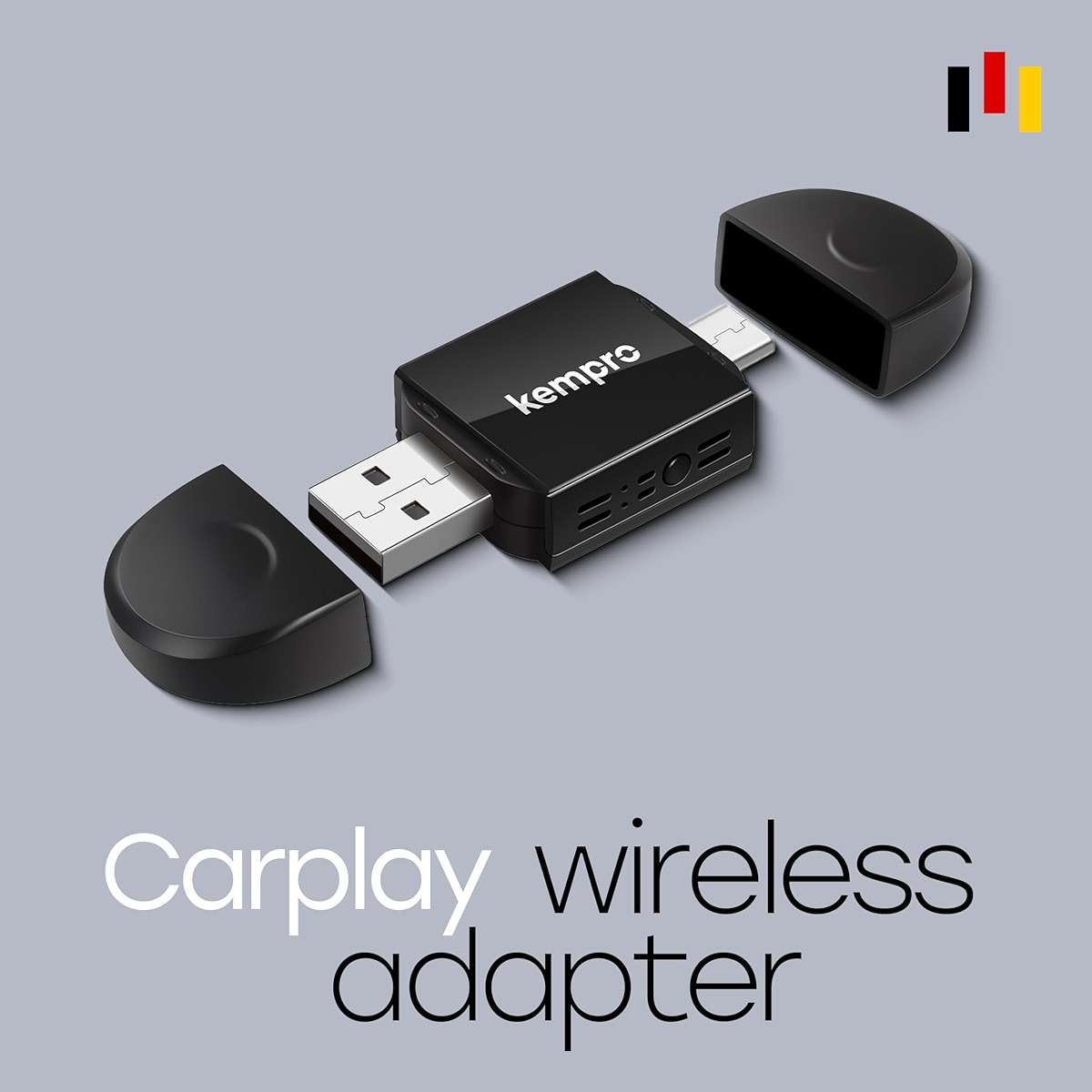 Kempro Wireless CarPlay & Android Auto Adapter, 2026 Upgraded Chipset, 2-in-1 Plug & Play Dongle, Wired to Wireless Converter, USB-A/USB-C, Auto Connect, iPhone iOS 10+ Android 11+, Cars 2016+ - Image 7