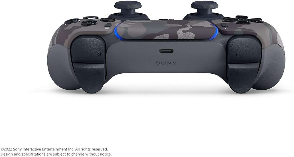 PlayStation DualSense™ Wireless Controller – Gray Camouflage - For PS5, PC, MAC & Mobile - Image 5