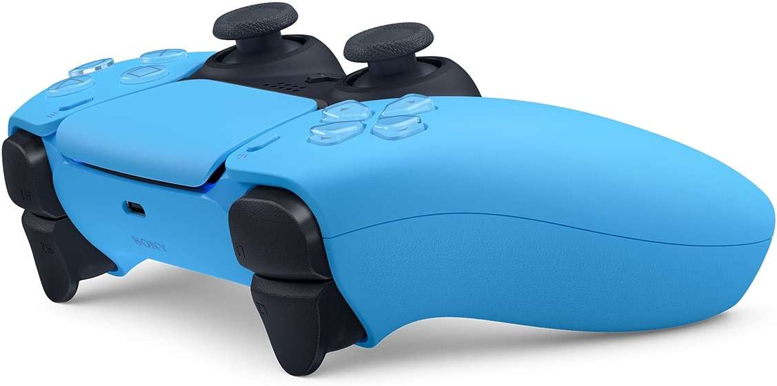 PlayStation DualSense™ Wireless Controller – Starlight Blue - For PS5, PC, MAC & Mobile - Image 6