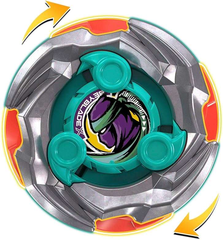Beyblade X Sneak Attack Battle Set with Beystadium Arena, Rampart Aegis GB & Cutter Shinobi LF, 2 Right-Spinning Takara Tomy Battling Tops Game Toys, 2 Launchers, Ages 8+ - Image 13