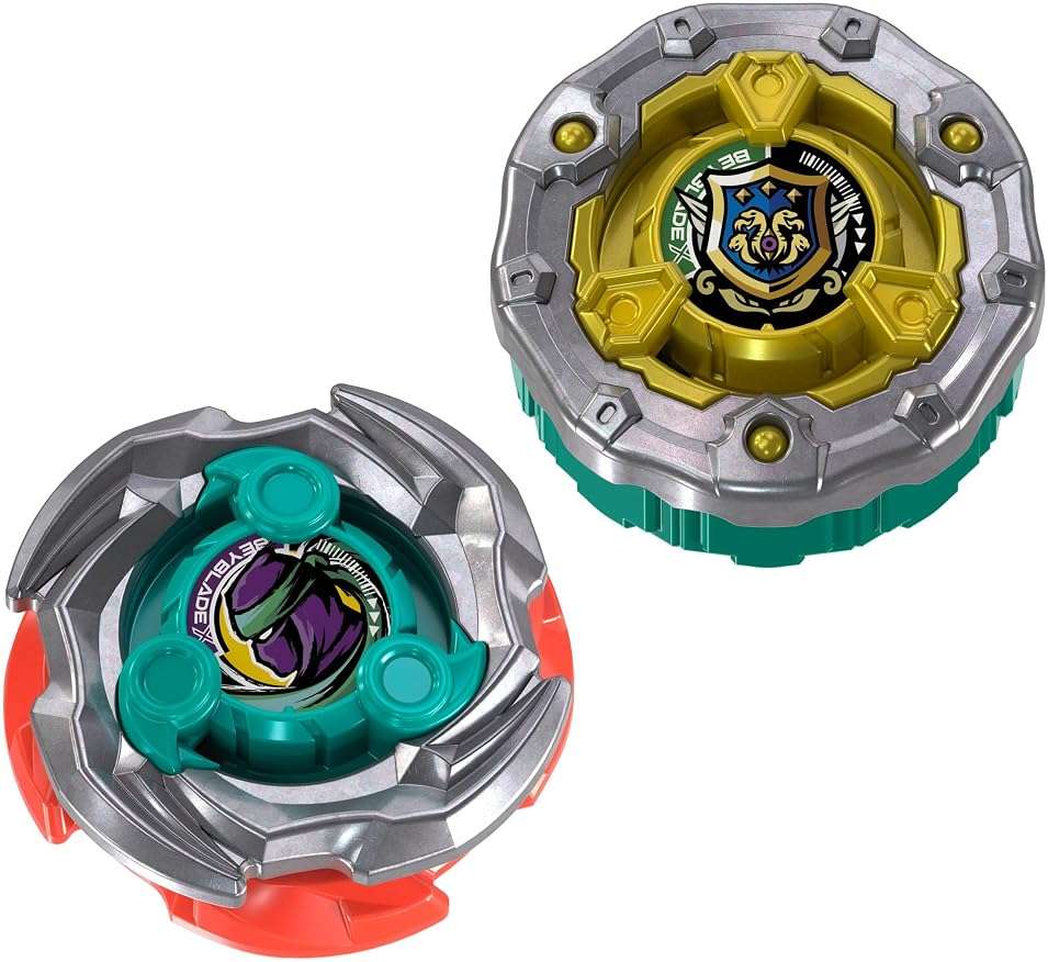 Beyblade X Sneak Attack Battle Set with Beystadium Arena, Rampart Aegis GB & Cutter Shinobi LF, 2 Right-Spinning Takara Tomy Battling Tops Game Toys, 2 Launchers, Ages 8+ - Image 9