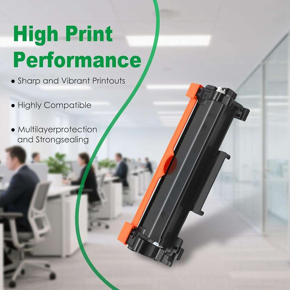 Yenory Remanufactured 2 Pack TN770 TN760 TN730 Toner Cartridges for Brother TN 770 TN 760 TN 730 Compatible with MFC-L2710DW MFC-L2750DW XL HL-L2350DW HL-L2395DW DCP-L2550DW Printer (2 Pack) - Image 5