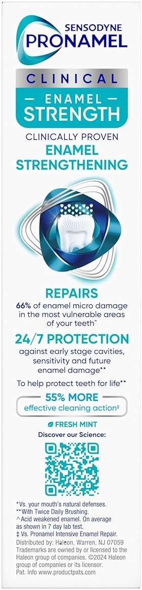 SENSODYNE PRONAMEL Clinical Enamel Strength Toothpaste, Deep Clean, 2.3 oz (Pack of 2) - Image 13