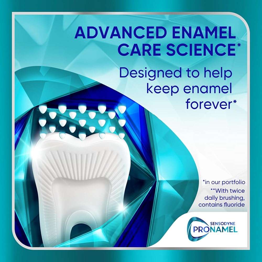 SENSODYNE PRONAMEL Clinical Enamel Strength Toothpaste, Deep Clean, 2.3 oz (Pack of 2) - Image 8