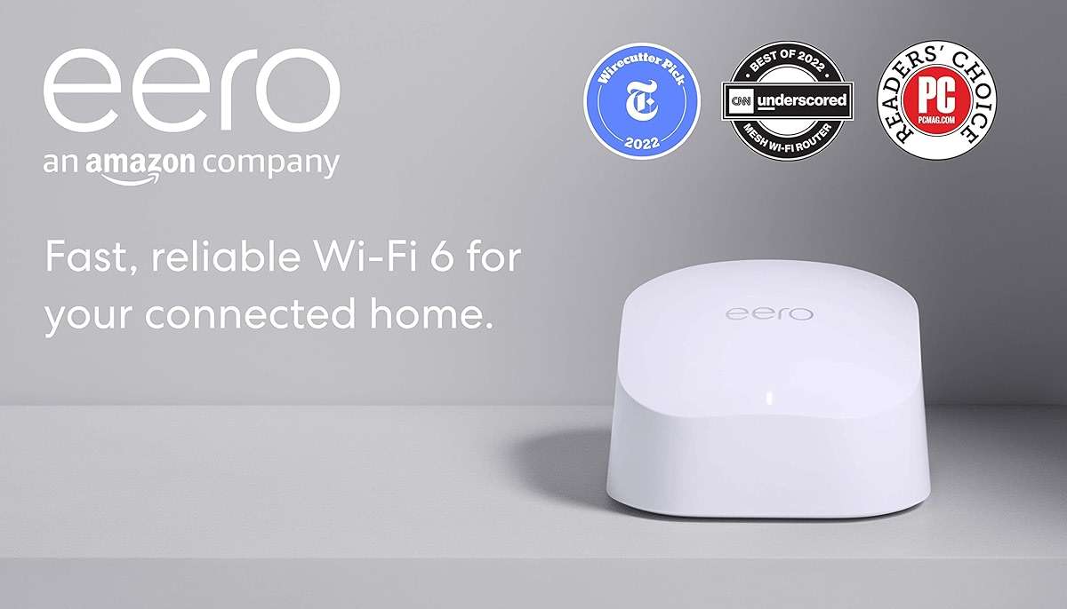 Amazon eero 6 mesh wifi system - Supports speeds up to 900 mbps, Coverage up to 4,500 sq. ft., Connect 75+ Devices, 3-pack (3 routers) - Image 9