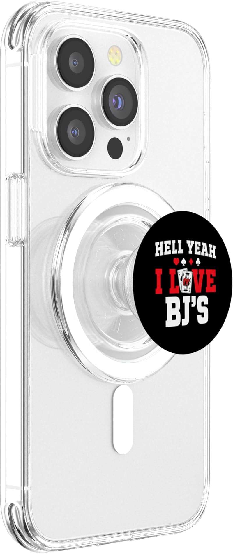 Blackjack Black Jack Funny Casino Card Game PopSockets PopGrip for MagSafe - Image 4