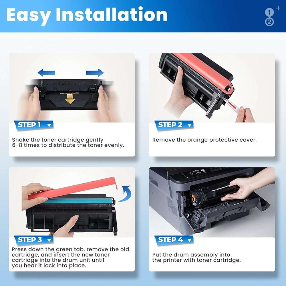 CF258A 58A Toner Cartridges Black for Laser Jet M404dn M428fdw Compatible with HP 58A 58X Toner Cartridges for Laser Jet Enterprise M404dn M404dw M404n M428fdw M428dw M428fdn MFP M304dn M406dn M430f - Image 7