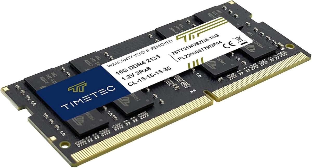 Timetec Premium 32GB KIT (2x16GB) DDR4 2133MHz (PC4-2133P) PC4-17000 SODIMM Laptop RAM – 260-Pin 1.2V CL15 Non-ECC Unbuffered Memory Module for Laptop, Notebook, Mini PC, All-in-One - Image 7