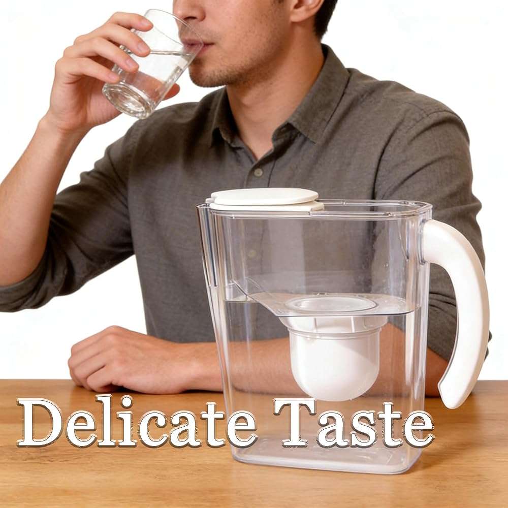 2026 Second Generation Water Pitcher Replacement Filter Compatible with Clearly Filtered Water Filter Pitcher, Delicate Texture 100-Gallon Long-Life Filter Removes Fluoride Chlorine Lead and Odors(2) - Image 5