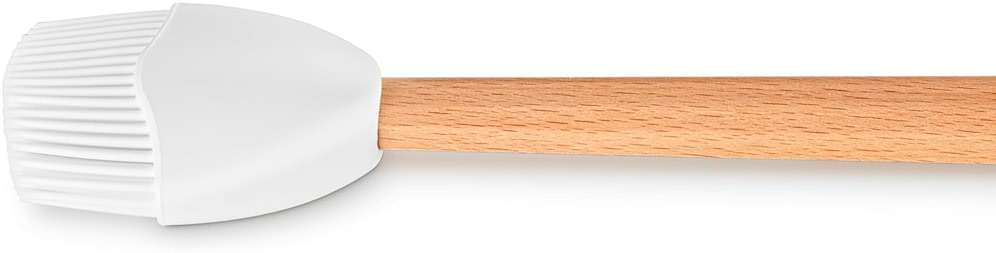 Le Creuset Silicone Signature Basting Brush, White - Image 3
