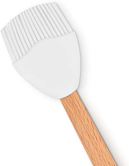 Le Creuset Silicone Signature Basting Brush, White - Image 4