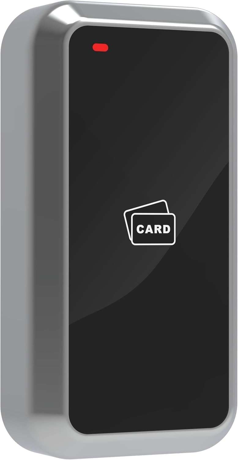 UHPPOTE 125KHz RFID Wiegand Card Reader 26/34 bit Metal Shell Waterproof | Proximity Reader for Door Access Control Board System - Image 2