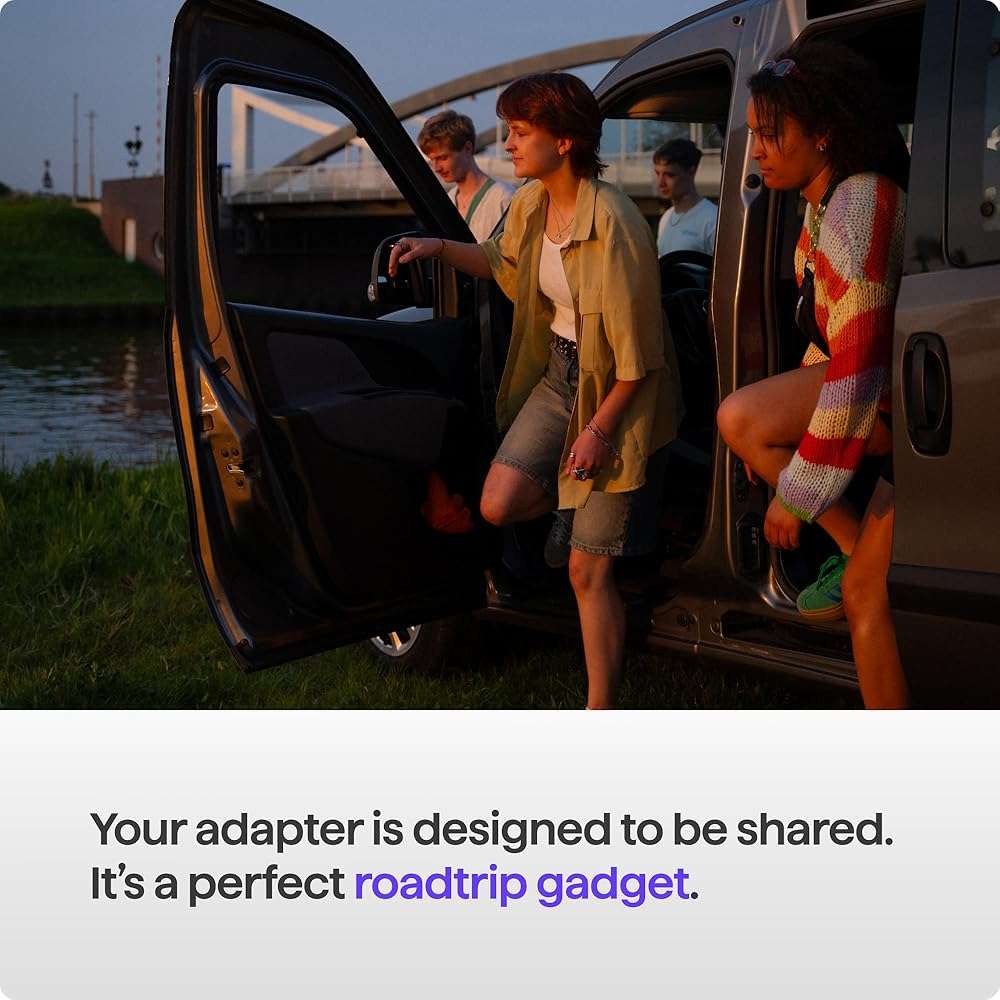 AAWireless TWO+ Compatible with Android Auto & Apple Carplay 2-in-1 Wireless Adapter | Wireless Connection via Bluetooth & WiFi | iPhone X+ & Android 11+ | Multifunctional Button | Made in Europe - Image 11