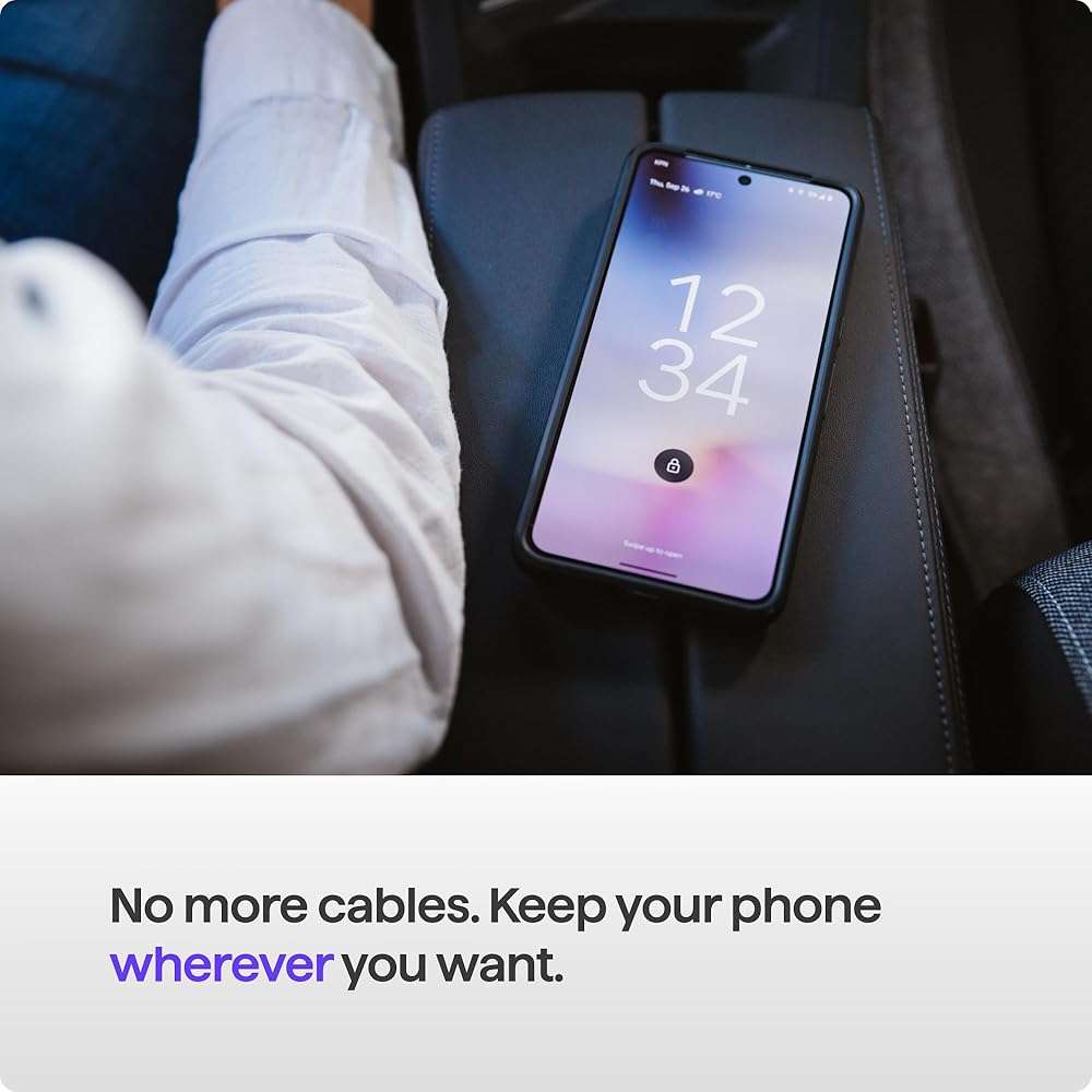 AAWireless TWO+ Compatible with Android Auto & Apple Carplay 2-in-1 Wireless Adapter | Wireless Connection via Bluetooth & WiFi | iPhone X+ & Android 11+ | Multifunctional Button | Made in Europe - Image 9