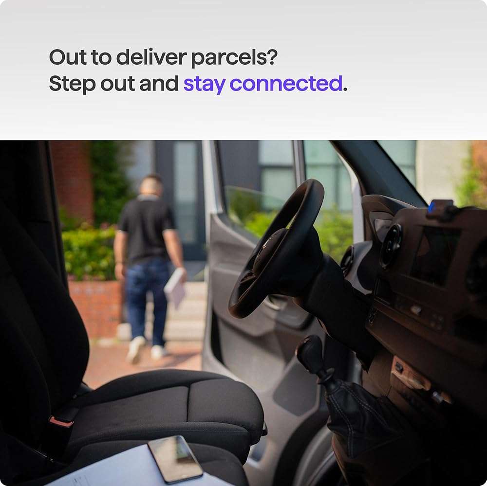 AAWireless TWO+ Compatible with Android Auto & Apple Carplay 2-in-1 Wireless Adapter | Wireless Connection via Bluetooth & WiFi | iPhone X+ & Android 11+ | Multifunctional Button | Made in Europe - Image 10