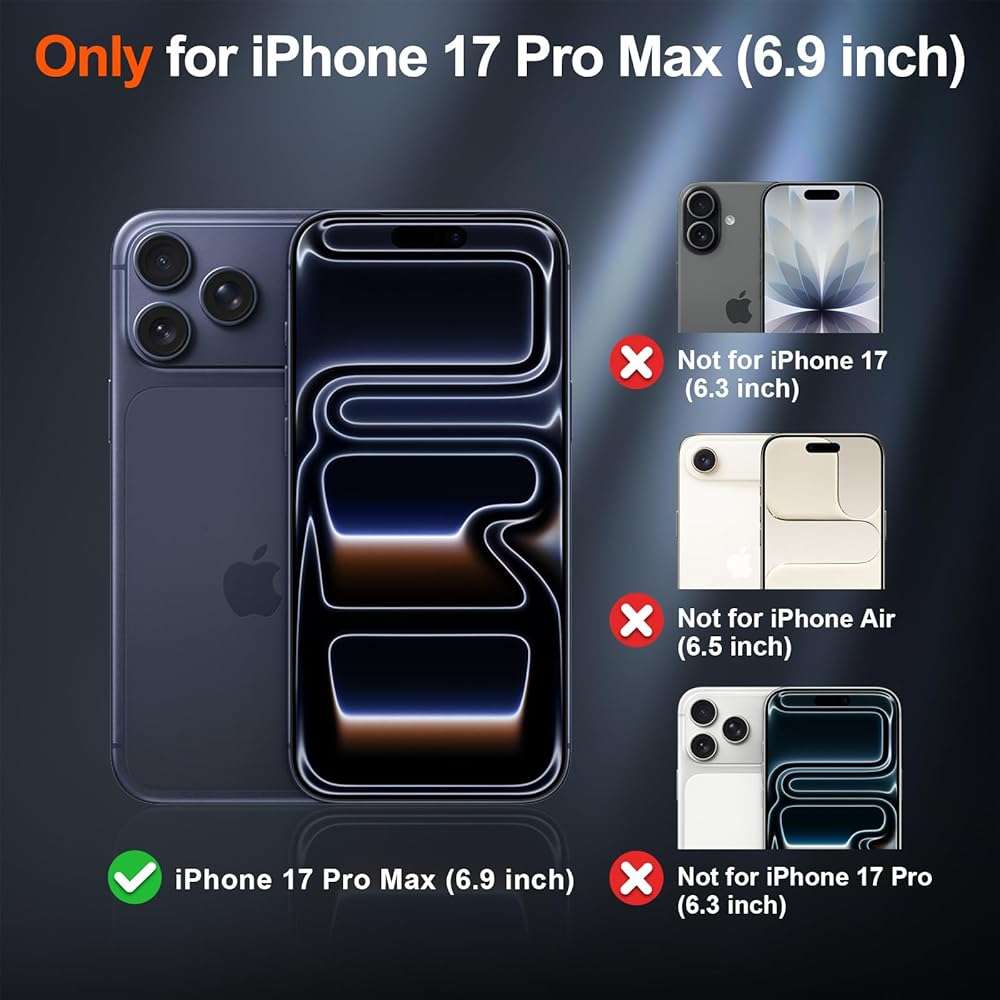 SUPFINE Magnetic for iPhone 17 Pro Max Case (Compatible with MagSafe)(Military Grade Drop Protection) Translucent Matte Shockproof with Anti-Fingerprint Phone Cover,Desert Gold - Image 2