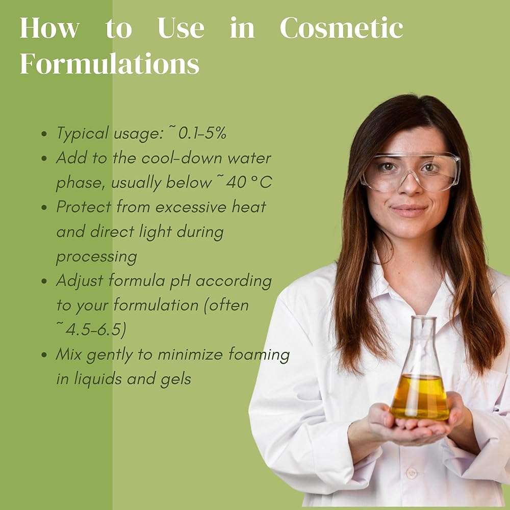 Liquid Green Tea Extract Standardized for Cosmetic Use, Concentrated Alcohol-Free Organic Cosmetic Grade Ingredient for Topical Applications, Skin, Face, Hair, DIY (8 oz) - Image 6