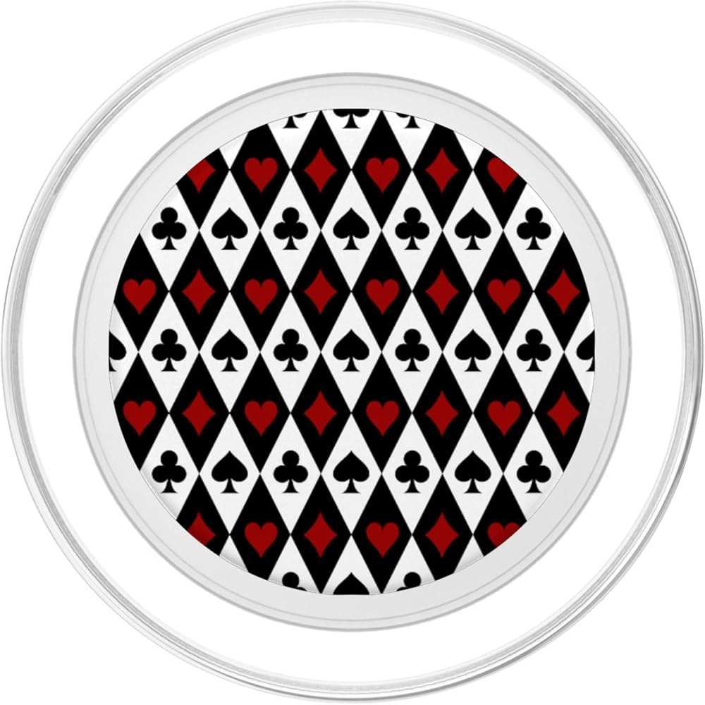 Gambling Blackjack Card Player Casino Las Vegas PopSockets PopGrip for MagSafe - Image 2