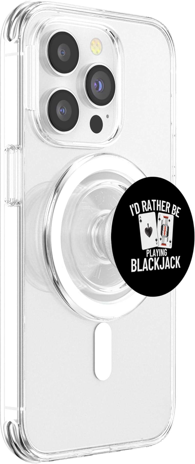 I'd Rather Be Playing Blackjack PopSockets PopGrip for MagSafe - Image 4