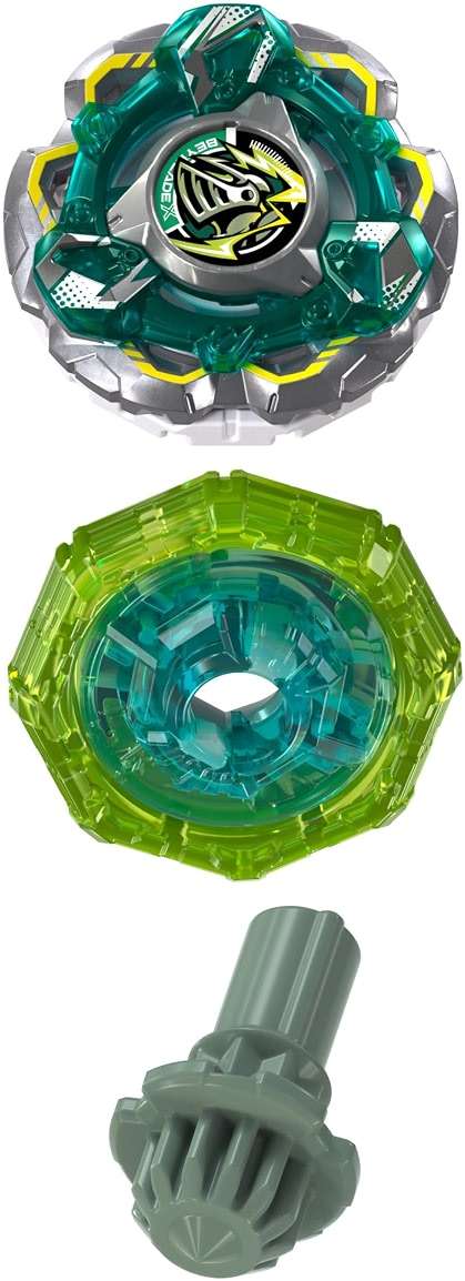 Beyblade X Fortress Knight GV 8-70UN CX Infinity Starter Pack Set, Takara Tomy Defense Type Top and Launcher, Battling Tops Game Toys, Ages 8+ - Image 6